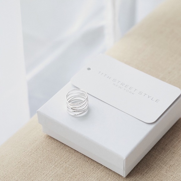 Stacked Ring | 925 Silver - Picture 2 of 3